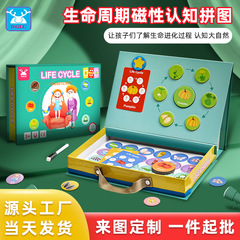 Magnetic Puzzles for Children, Educational Toys, Preschool Early Learning, Spell and Draw Integrated Magnetic Magnetic Puzzles Set