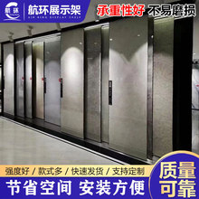 瓷砖展示架 多功能推拉瓷砖样品展架实体展厅用木地板抽拉展示柜