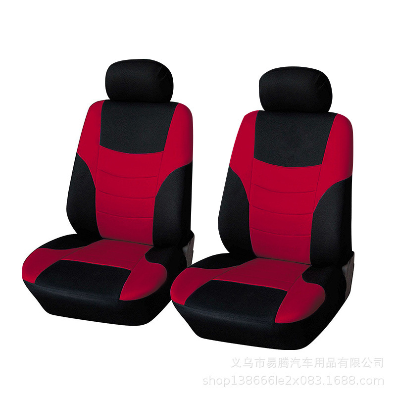 外国貿易向け新作カーシートカバー、四季通用9点セット、布製シートクッションカバー、男女兼用、伸縮性あり、売れ筋商品|undefined