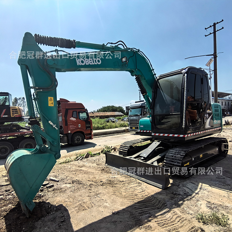 Shengang KOBELCO SK75 excavadora de segunda mano 7 toneladas grúa de segunda mano excavadora en stock