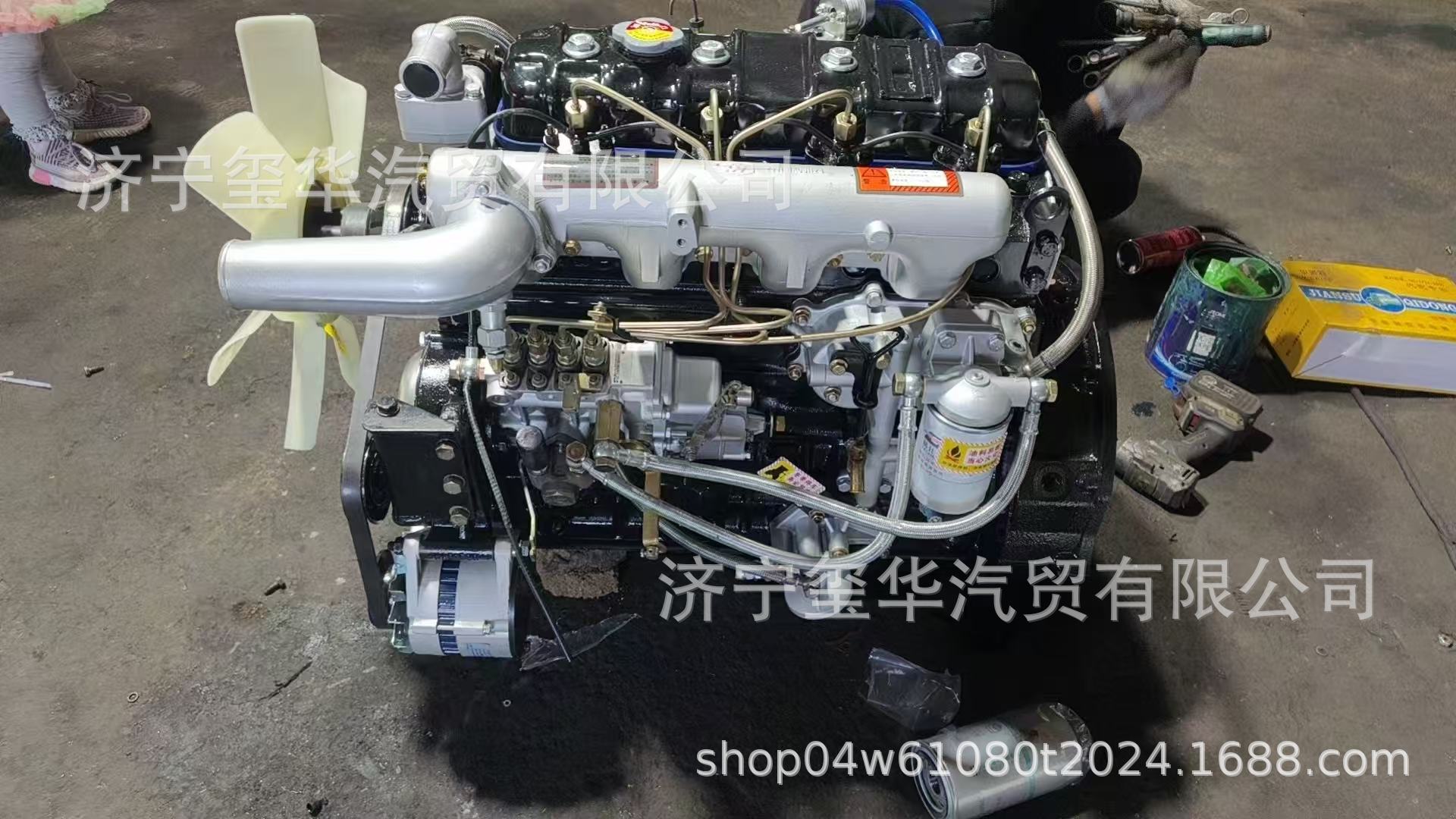 Cross-border export of Yunnei 4100 supercharged engine Weichai WP12YN33 diesel engine assembly for box trucks