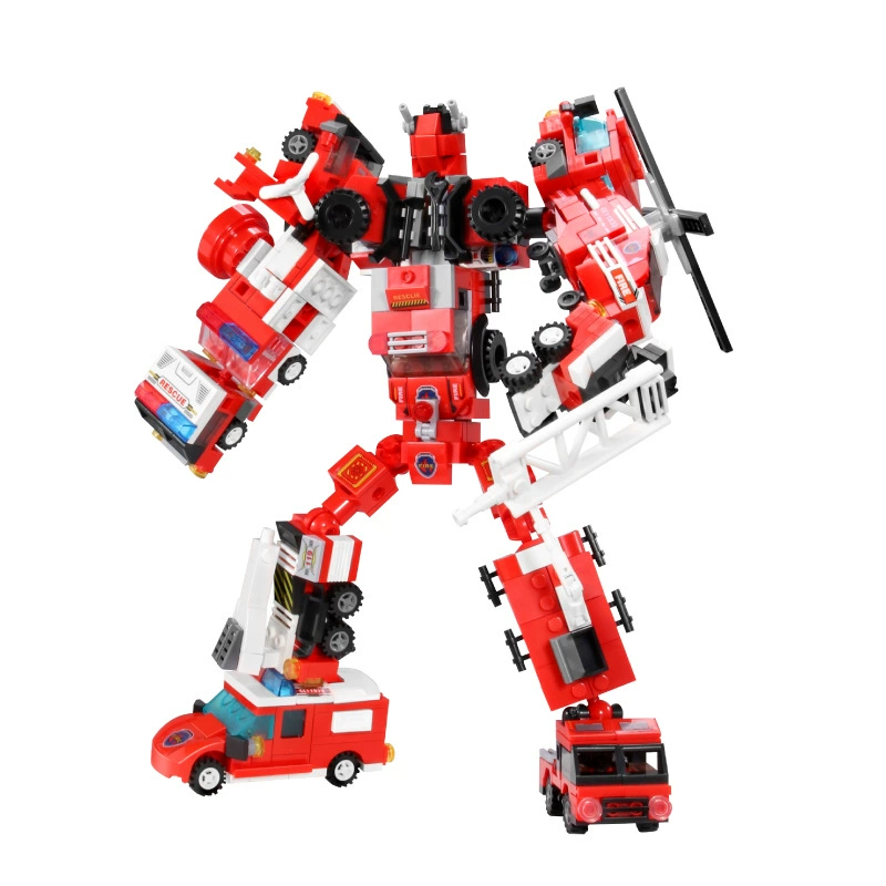 Конструктор Lego трансформер робот-игрушка для мальчиков, подарок на день рождения; модульная сборка; варианты 5552 1584 1588