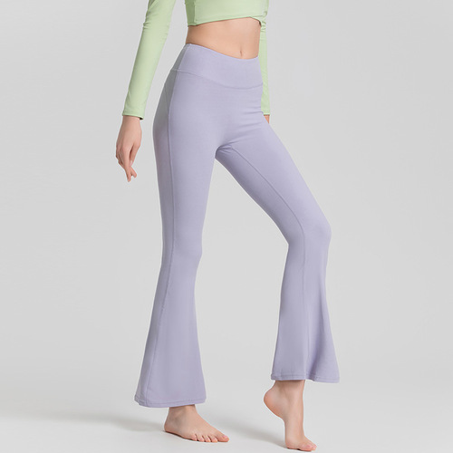 Yuejia High Waist Lulu Yoga Wear Autumn and Winter Loose Yoga Pants Hip-Lifting Quick-drying Fitness Pants for Women Original Same Style