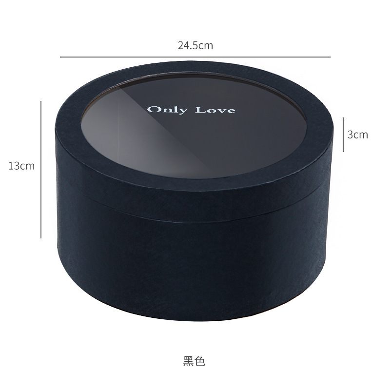 Caja de regalo de frutas Caja de embalaje de alta calidad Caja de regalo de Año Nuevo Caja de regalo de primavera Cubierta transparente Caja de embalaje de alta calidad Caja vacía de mano