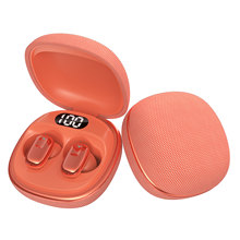新款入耳式小粉饼蓝牙耳机迷你无线耳机创意设计新款音质批发