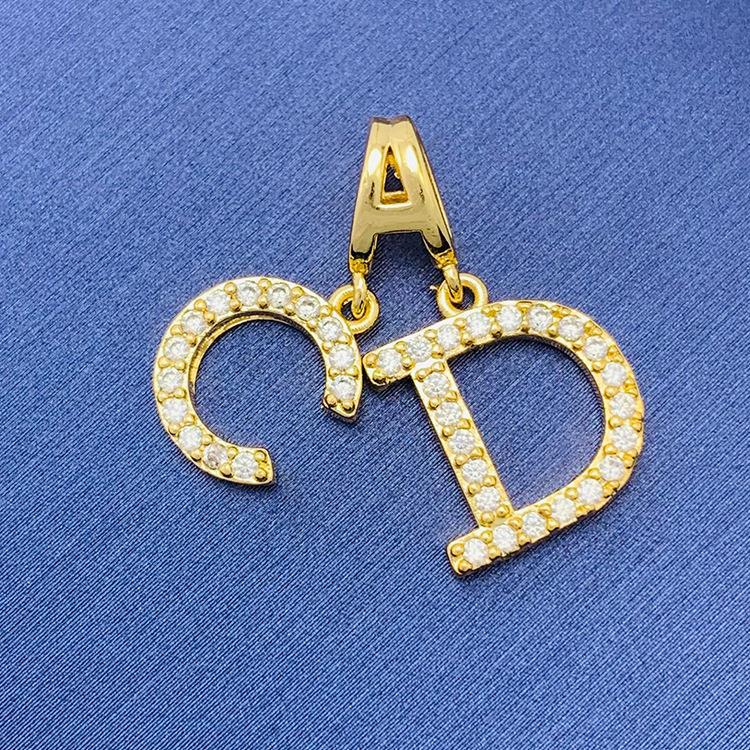 2022 nuevo trébol giratorio simple cien colgante fuente joyería fábrica al por mayor directa sin cadena