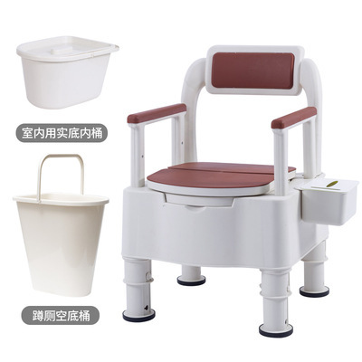 Ancianos cama familiar inodoro anciano inodoro mujeres embarazadas Silla de baño cama de enfermería inodoro desodorante