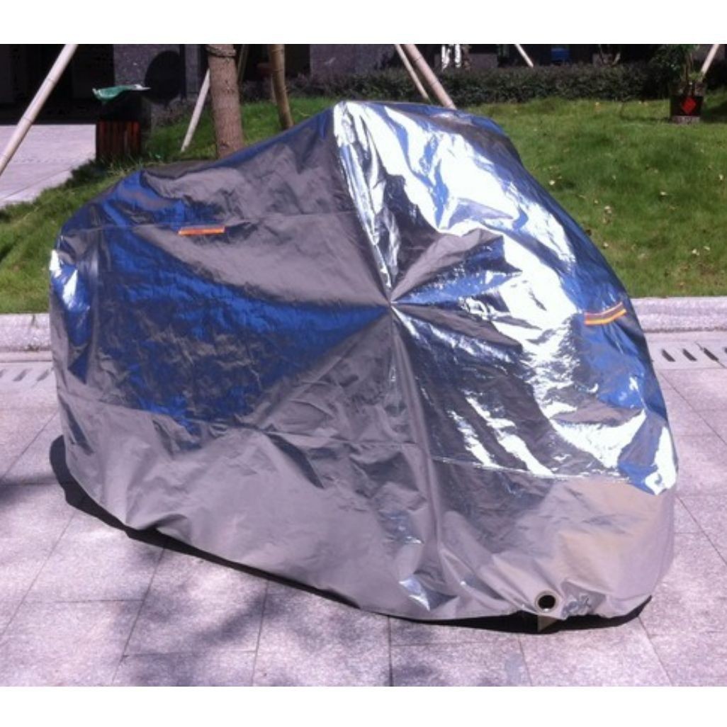 Aluminum Foil Sun Protection Car Rainproof and Dustproof Electric Car Cover Scooter Car Cover Manufacturer Supply