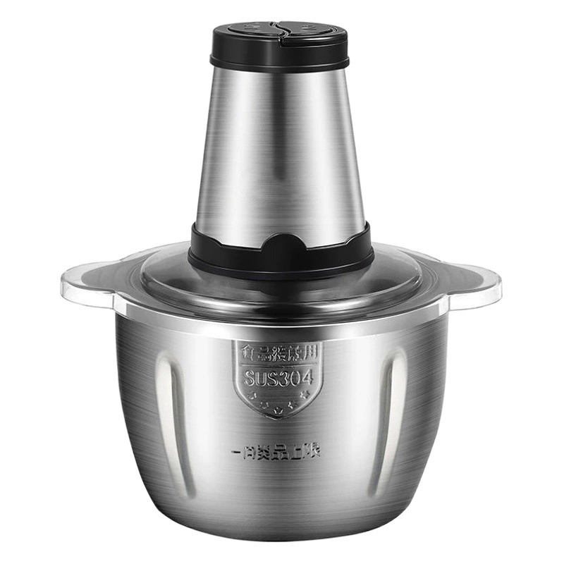 Мясорубка, большая вместимость, многофункциональный блендер из нержавеющей стали, кухонный комбайн, электрический кухонный комбайн, материал из нержавеющей стали