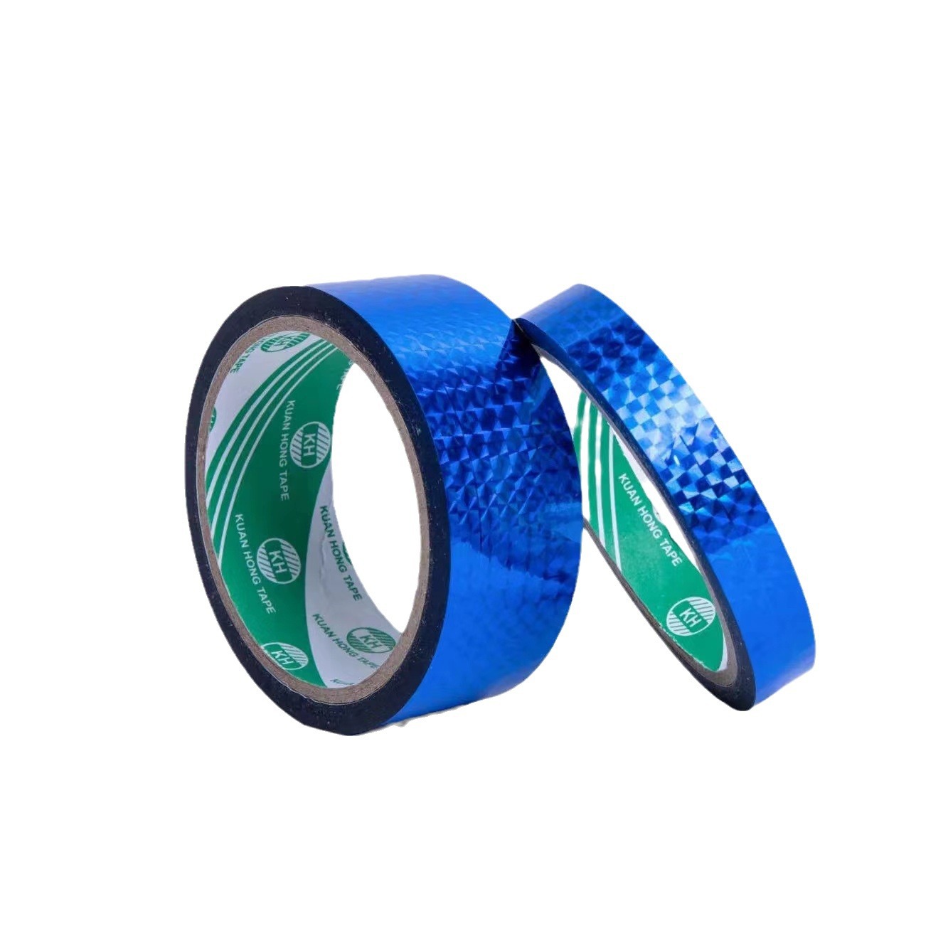 Directo de fábrica cinta de color brillante DIY etiqueta hecha a mano cinta láser de encaje de Oro Plata paquete verde