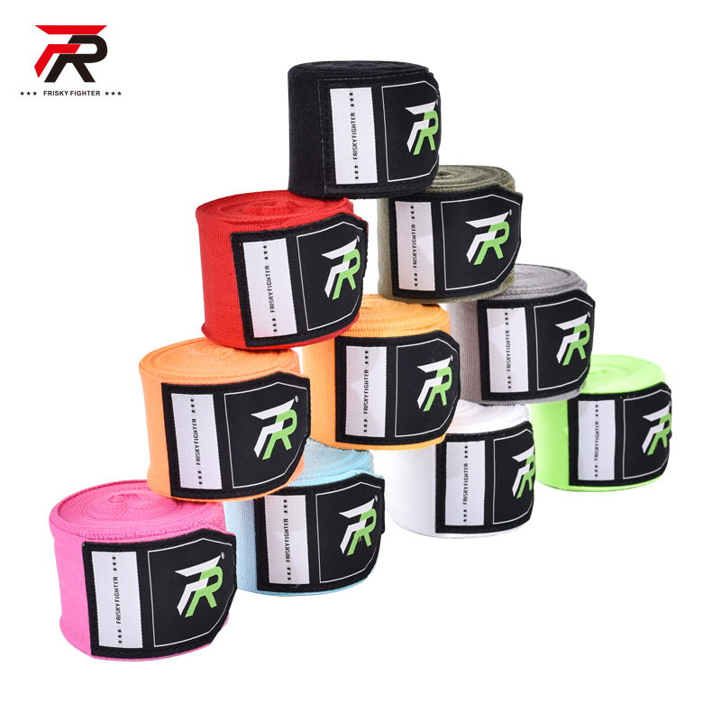 Frisky 3/4/ 5m Micro-Elastic Boxing Bandage, Special Sanda Fighting Strap, Muay Thai Hand Strap, Hand Guard Cloth