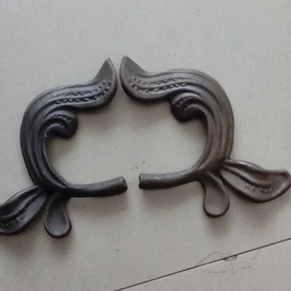 锻打花叶 铁艺大门 护栏 楼梯配件 铸钢花叶 铁艺装饰花叶 铸钢叶