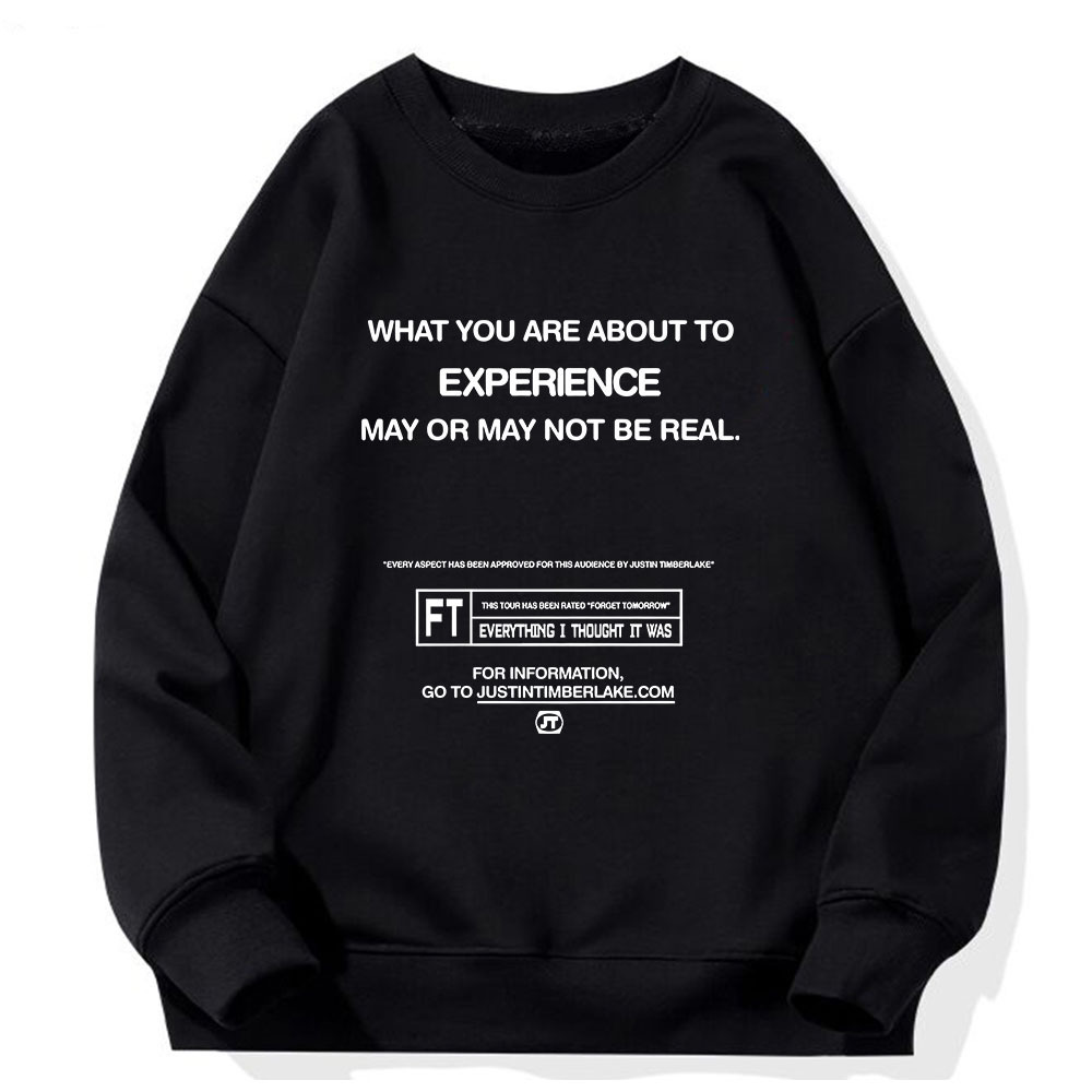 Justin Timberlake Sweatshirts Round Neck Sudaderas Hombre