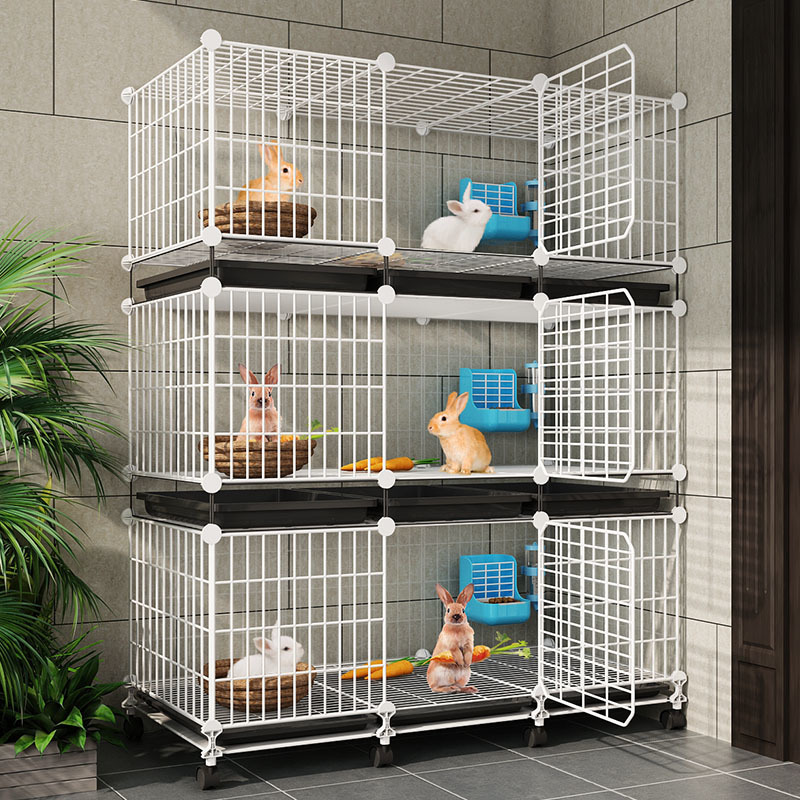 兔舍兔子笼子批发养家用室内养殖繁殖室外型大号自由空间