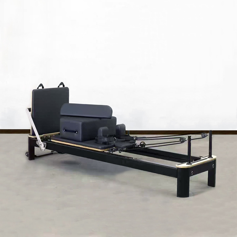 Pilates cama central de órbita completa aleación de aluminio medio elevado pequeña cama blanca cama central plegable aleación de aluminio Manlychew