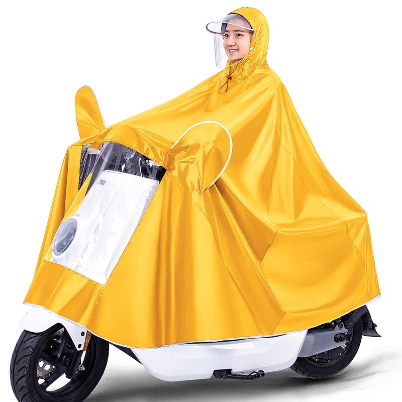 Impermeable para vehículos eléctricos, poncho largo para patinetes eléctricos, resistente y grueso, unisex, nuevo modelo 2025.
