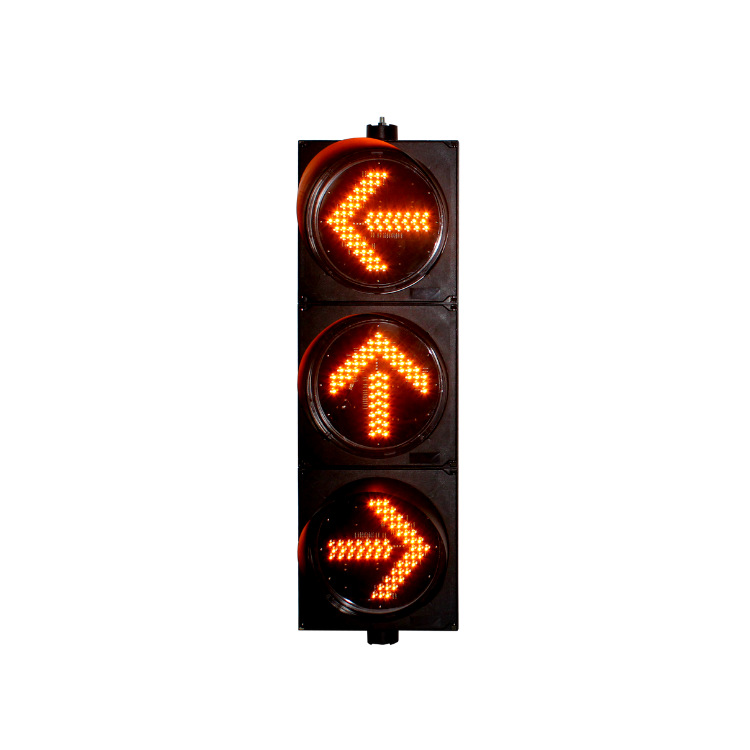 FUENTE Luz de advertencia de fábrica LED flash de tres colores Semáforo Flecha de seguridad led300 tipo de luz de señal de tráfico image 6