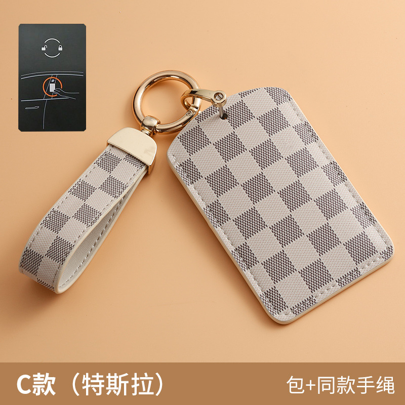 격자 무늬 C [가방 + 로프]]