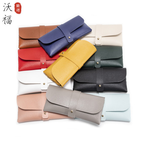 Fashionable Men's and Women's Sun Soft Case Glasses Box Sunglasses Case Glasses Case Soft Case Large Wholesale Customized Logo Wholesale