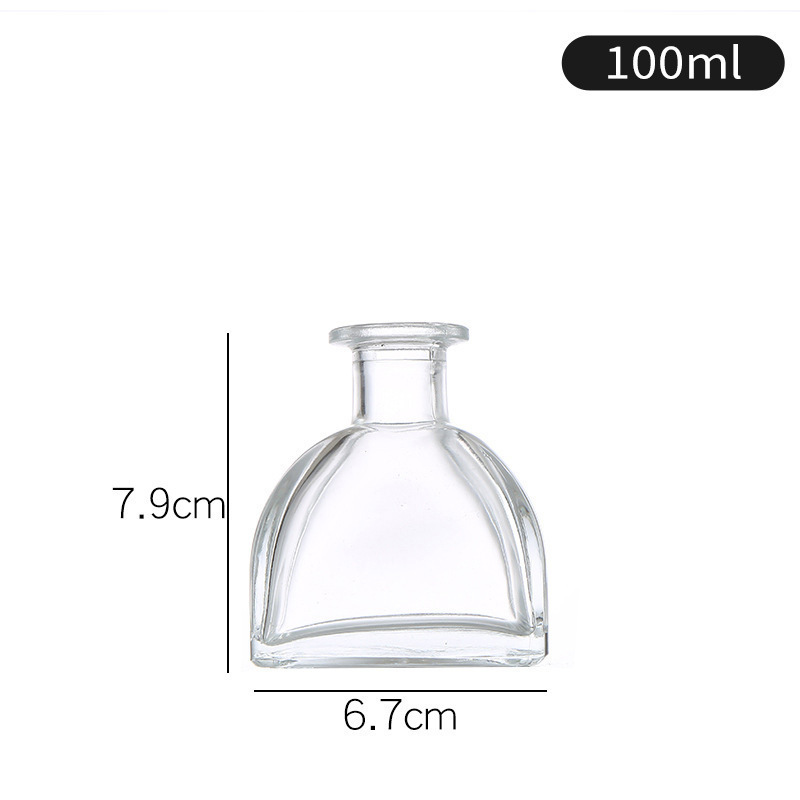 アロマボトル 美人頭アロマボトル飾り 50ml フラットスクエアアロマボトル クロスボーダー モンゴルパオ ローマ柱アロマ空ボトル|undefined