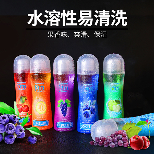 Hot-selling Cokelife fruit-flavored oral sex liquid, couples' romance body lubricant, fruit flavor, safe, water-soluble, wholesale