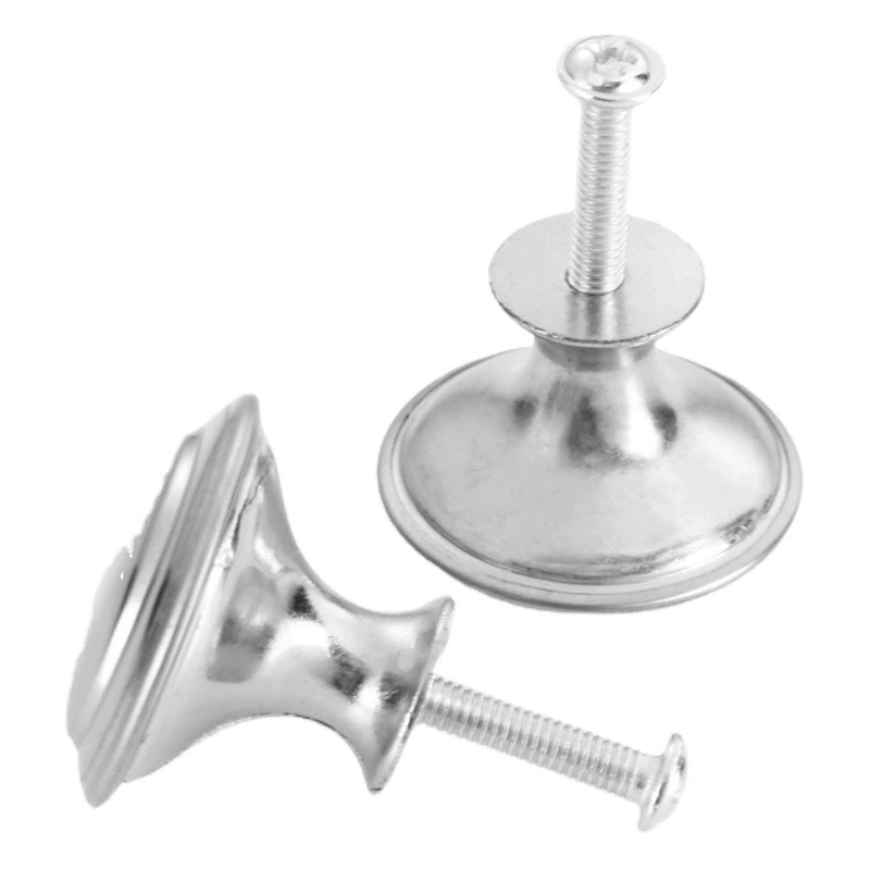 Нержавеющая Сталь Одно Отверстие Ручки Золото Черный Шкаф Обуви Шкаф Гриб Дверная Ручка Простой Ящик Круглый Ручка Мебели