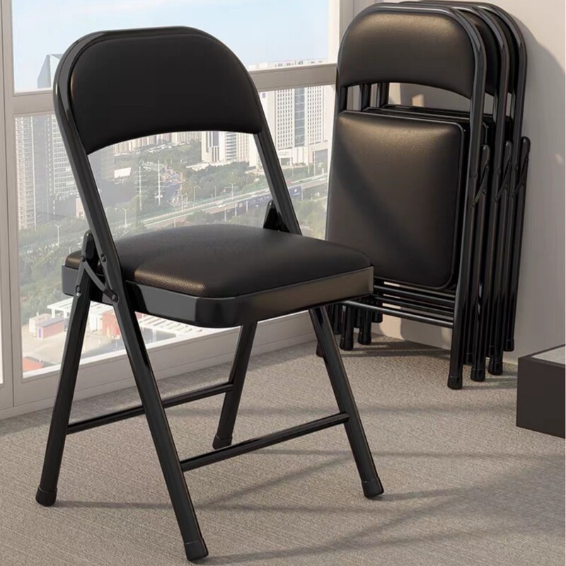 Folding Chair, Conference Training Chair, Home-Use Chair with Backrest, Simple Stool, Comfortable Office Chair, Portable Dormitory Study Chair Folding Chair, Conference Training Chair, Home-Use Chair with Backrest, Simple Stool, Comfortable Office Chair, Portable Dormitory Study Chair