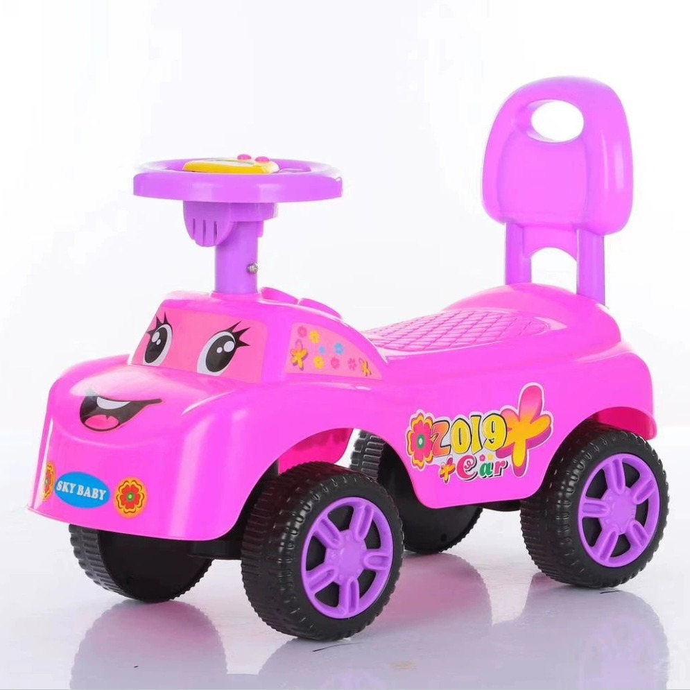 Niños de 1 - 3 años de edad, bebé puede sentarse en cuatro ruedas patinante paseo anti-slip lateral suministro de fábrica