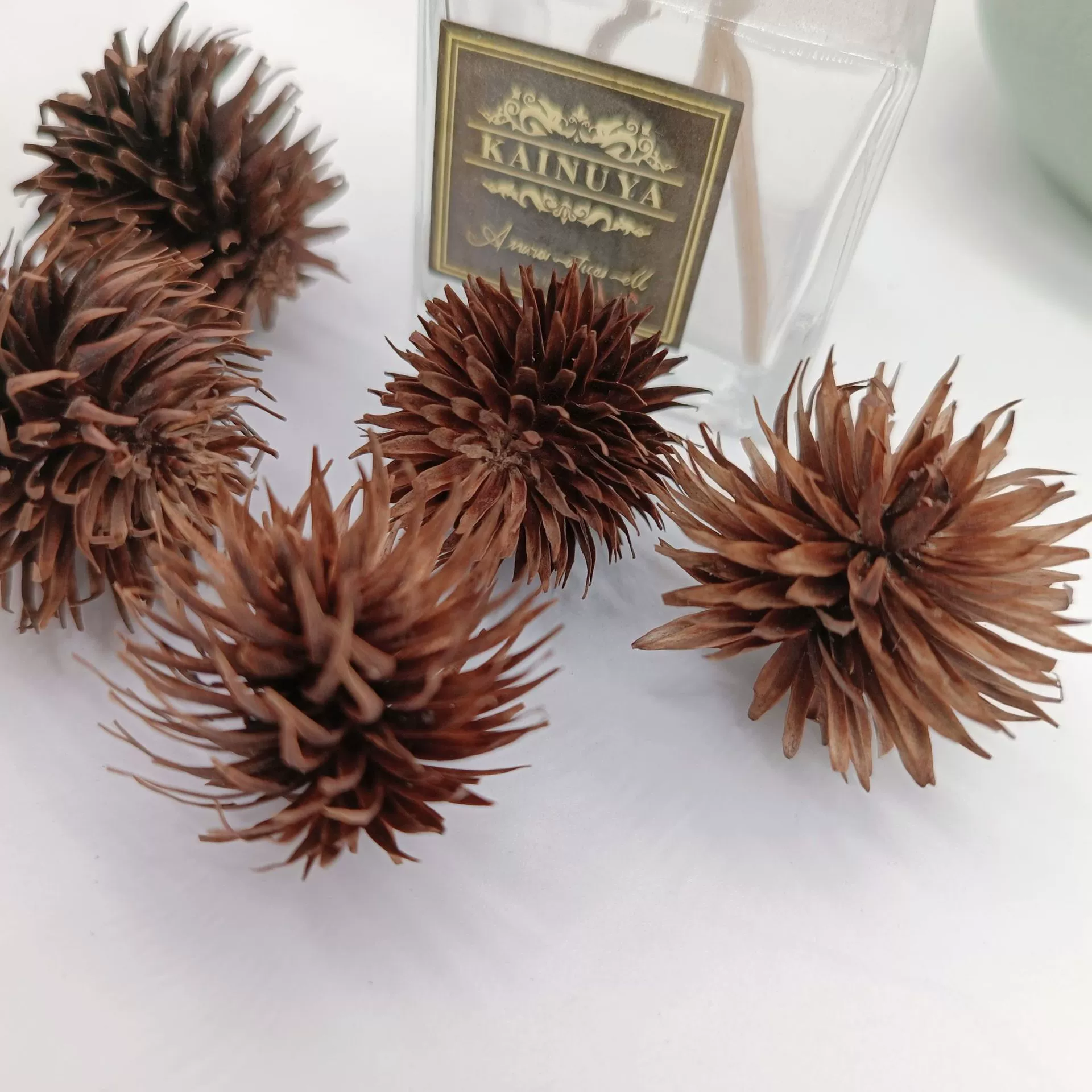 Сушеные цветы, натуральные декоративные материалы, украшения, рождественский османтус, фрукты, детский сад, сделай сам, креативные сосновые шишки ручной работы