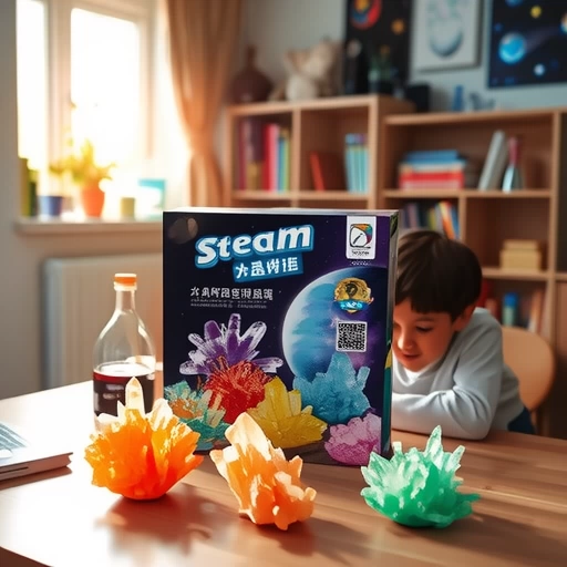 Изучить Yuma DIY Crystal посадка тест-набор Child Exchange Child Chemical Experiment Принцип 5 дней готовой фабрики прямых продаж