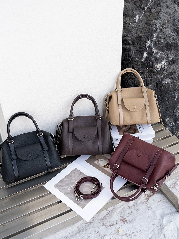 (Cross-border trading), trend leather shoulder bag, one-shoulder bag, genuine leather