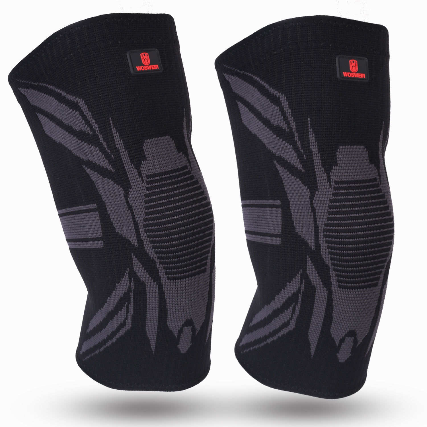 Rodilleras deportivas profesionales, equipo de baloncesto, junta de menisco para hombres y mujeres, cubierta protectora de rodilla para correr, levantamiento de pesas antideslizante