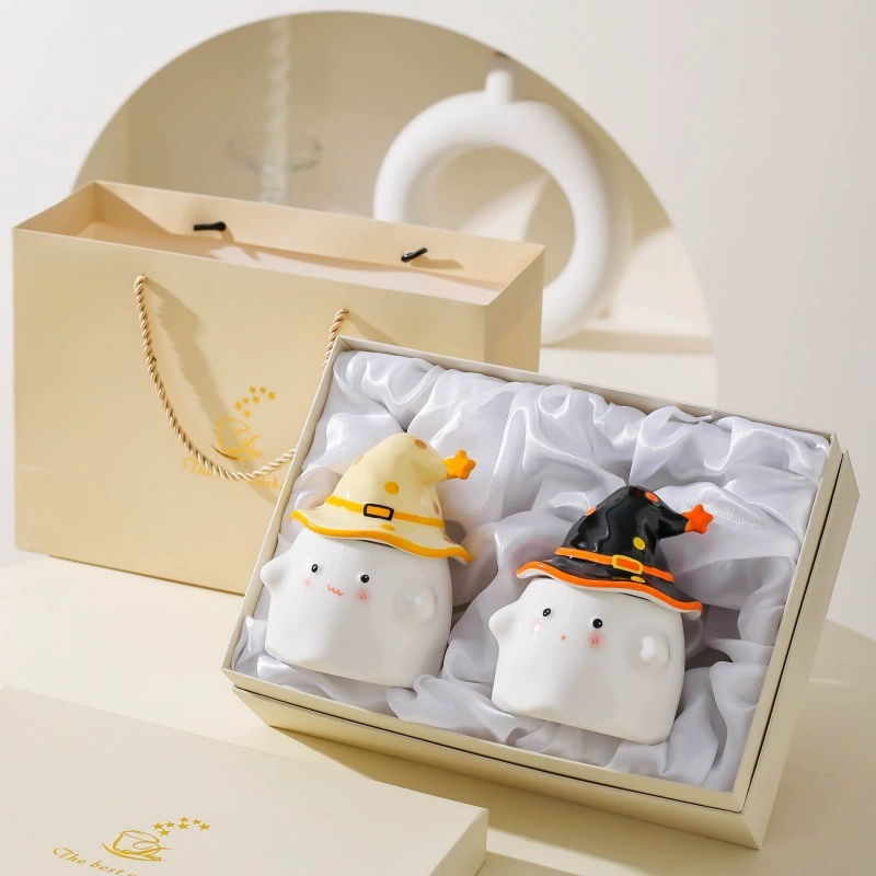 Подарок на день рождения для пары, пара чашек для пар, свадебная керамическая кружка для друзей, практичный сувенир.