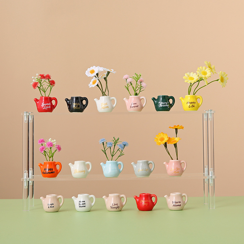 Amazon Direct Supply Mini Ceramic Vase Magnetic Refrigerator Magnet Pastoral Style Home Hydroponic DIY Decoration Ornament Amazon Direct Supply Mini Ceramic Vase Magnetic Refrigerator Magnet Pastoral Style Home Hydroponic DIY Decoration Ornament