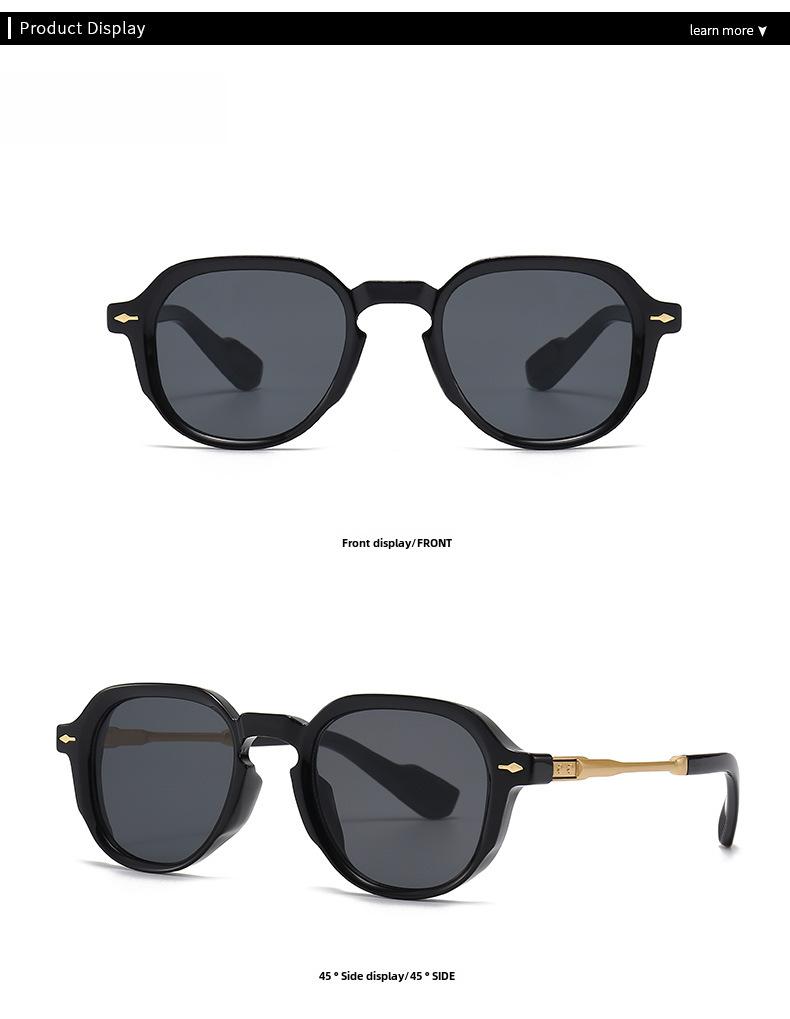 Herren Sonnenbrille Mit Schmalem Rahmen Für Den Streetstyle_voghion.com