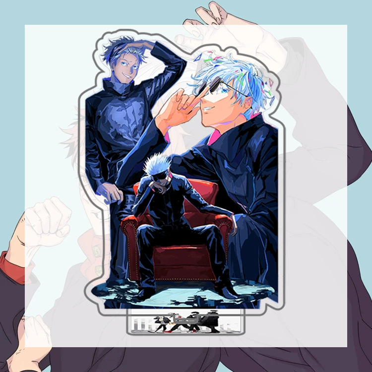 Acrylic Jujutsu Kaisen, double-sided keychain