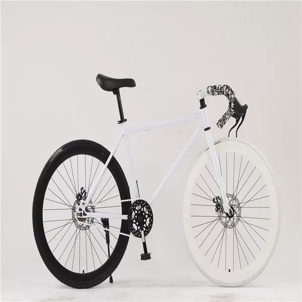 [White and Black] 40 -knife spokes rotation dead flying bicycle