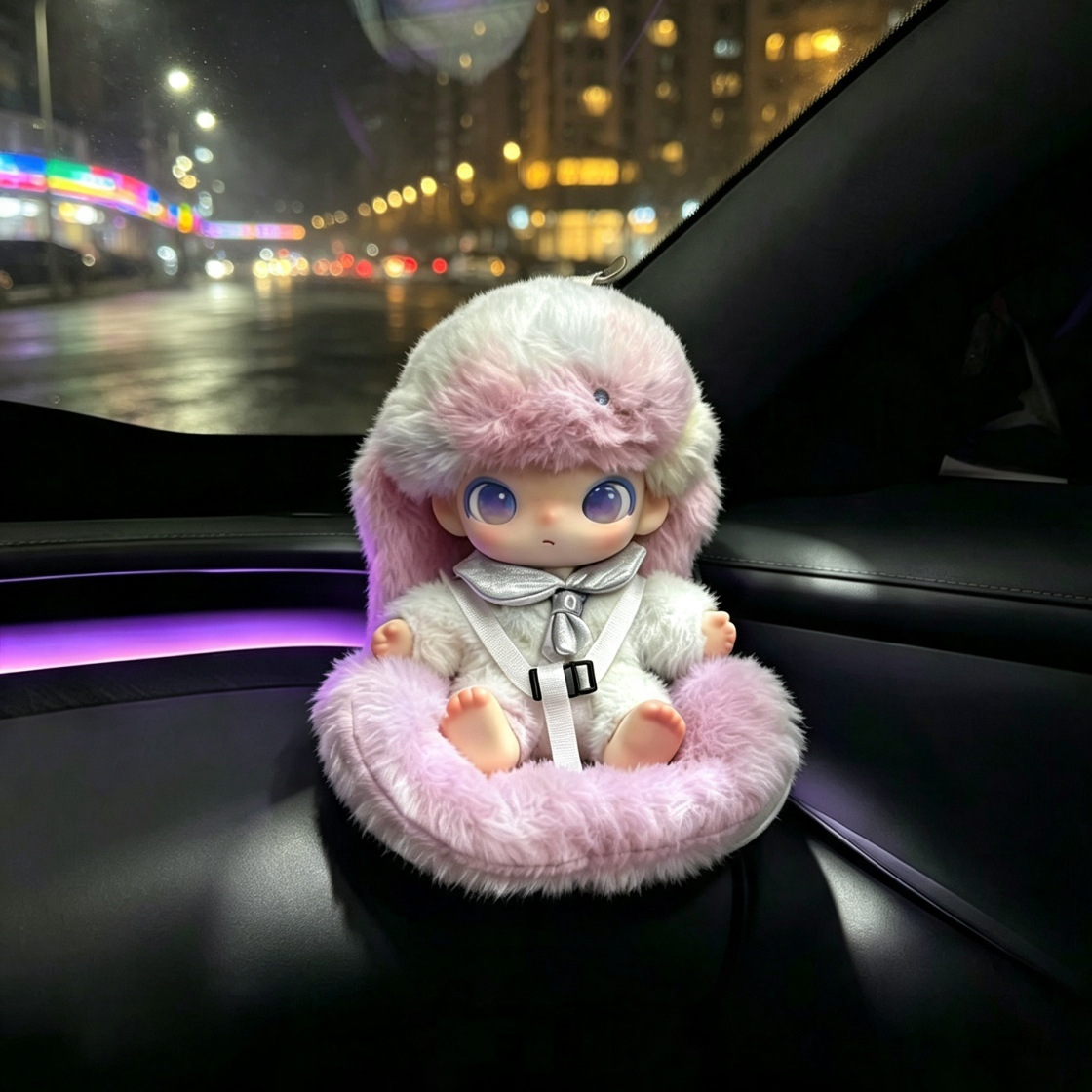 Mi SU7/YU7 doll car seat, Shangjie z7/Xiaopeng L03 doll safety seat, car decoration
