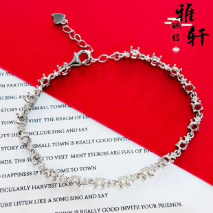 S925�yȺ���机��s�r�аٴ�A��3*3mm��������ճ�ͨ��diy�y�