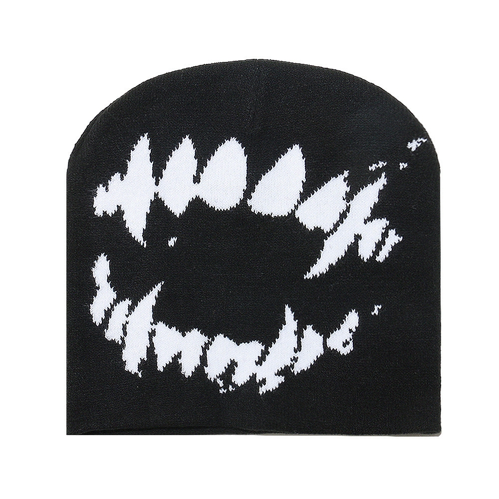 Jacquard ice cap - black mouth