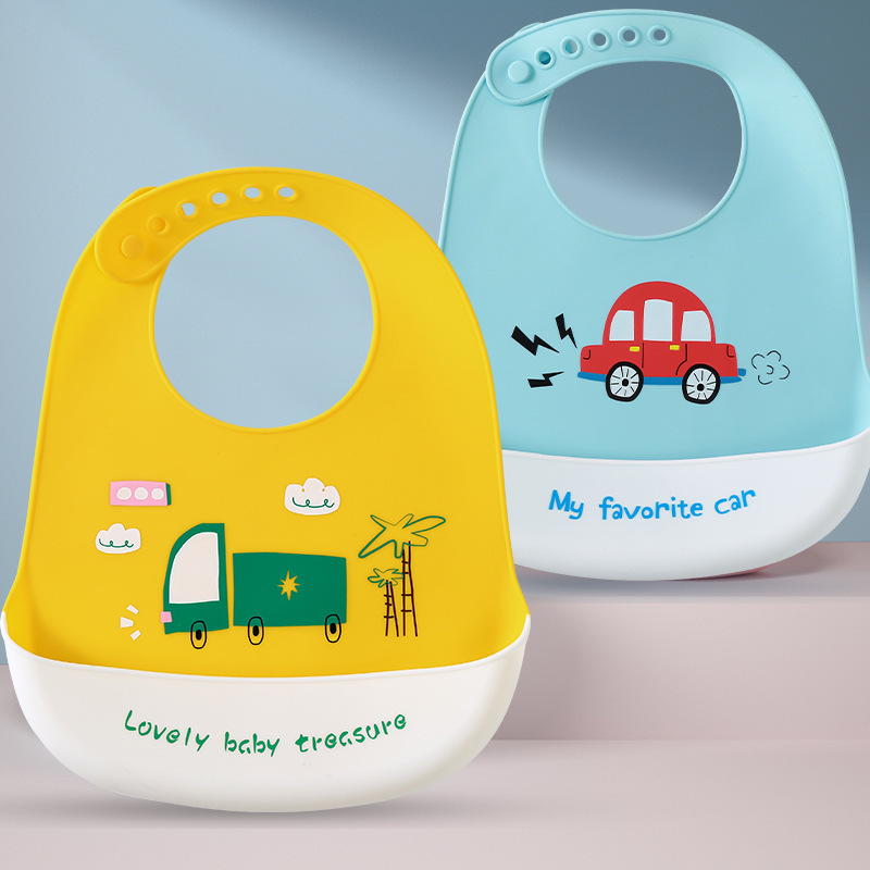 Food Grade Children's Silicone Super Soft Rice Bags Baby Baby's Three-Dimensional Waterproof Bib Food-Free Summer Bib Food Grade Children's Silicone Super Soft Rice Bags Baby Baby's Three-Dimensional Waterproof Bib Food-Free Summer Bib