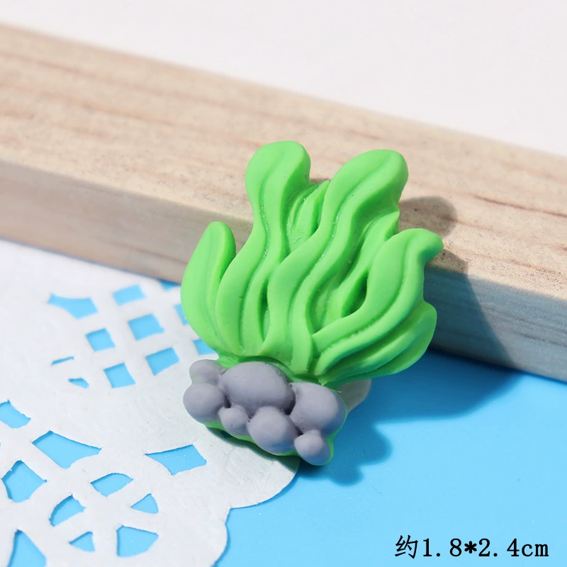 Морская русалка водоросли ракушка ракушка звезда риф аксессуары Diy handmade крем клей корпус телефона материал