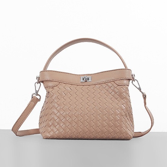 2025 Spring and Summer New Woven Handbag Cross-border Foreign Trade Amazon AliExpress Shoulder Bag Crossbody Kelly Bag