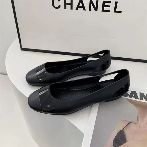 220 Baotou Single Shoes-Black