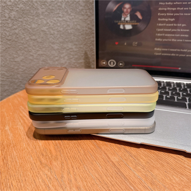 超薄肤感磨砂iphone17promax透明手机壳苹果16/17Air防摔软壳适用|undefined