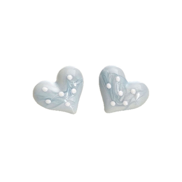 Cute fresh elegant universal earrings with bow