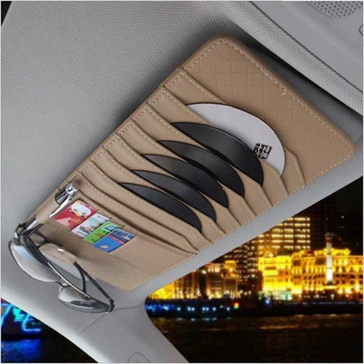 visor CD holder, car disc: Multimediya və saxlama aksesuarları