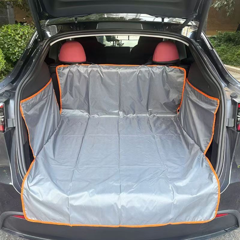 Car Back Seat Suv Business Vehicle Trunk Seat Cushion Waterproof and Stain-Resistant Mat Easy to Clean Pet Mat Universal Type