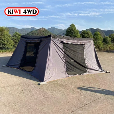 Avtomobil yan çətirləri Sunshade Tent Car Rainproof - 270-degree-gray-fan-shaped-cloth-2m