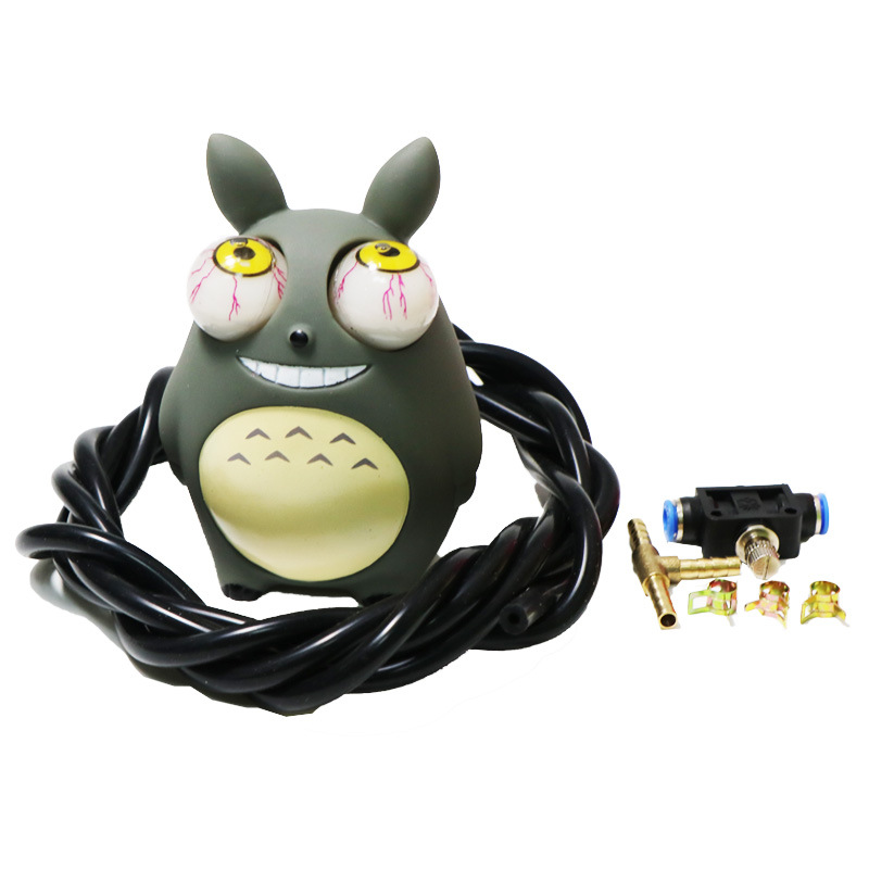 Modificación del coche Zombie Turbo eye-popping muñeca de descompresión Big Eye muñeca Turbo Booster reloj decoración adornos